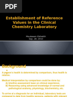 Reference Intervals