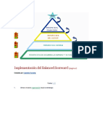 Implementación Del Balanced Scorecard