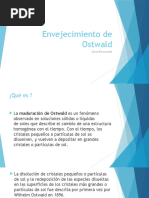 Envejecimiento de Ostwald