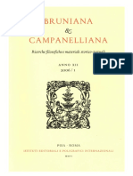 Bruniana & Campanelliana Vol. 12, No. 1, 2006 PDF