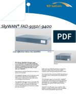 Skywan® Fad-9350/-9400: Cost Effective Voice Via Satellite