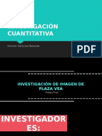 Investigación Cuantitativa de Plaza Vea