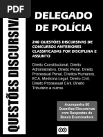 01#apostila 240 Questões Discursivas Delegado de Polícia 2015 2016 # PDF