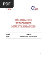 Calculo F Multivariables Ad2013 PDF