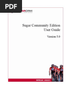 Sugar CommunityEdition UserGuide 5.0