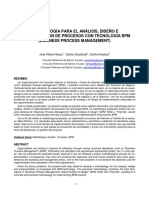 Metodologia para El Analisis Diseño e Implementacion BPM PDF