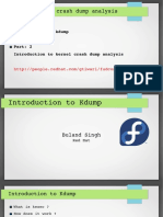 Kdump FUDcon 2015 Session