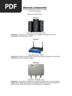 1 Network Components