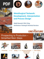 Metallurgical Testwork Interpretation and Process Design