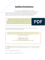 Discrete Probability Distributions