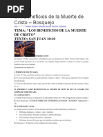 Los Beneficios de La Muerte de Cristo