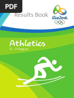 Rio 2016 Athletics Results Book PDF