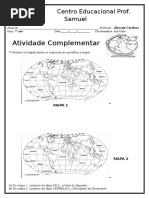 Atividade Oceania