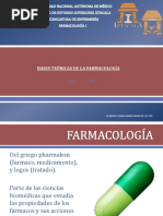 Bases Teóricas de La Farmacología