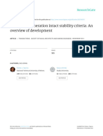 SNAME Transactions - 2nd Generation Intact Stability Criteria