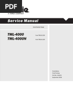 Genie Service Manual TML-4000 & TML-4000N