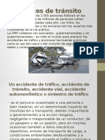 Accidentes de Tránsito Exposicion