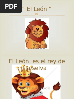 El León - PPTX Disertacion Joaco