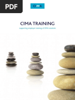 Supporting Employer Training of CIMA Students