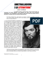 Mi Ametralladora Es La Literatura Julio Cortazar