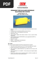 3.5-1 Permanent Ref Electrode - Cu - Cuso4 Staperm