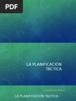 Planeacion Tactica Educativa