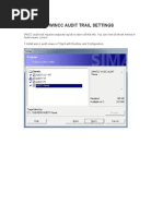 Wincc Audit Trail Settings