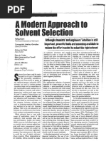 A Modern Approach To Solvent Selection - Mar-06 PDF