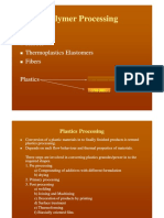 Polymer Processing Handout