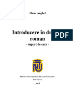 Introducere in Dreptul Roman