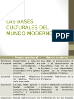 Las Bases Culturales Del Mundo Moderno