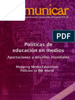 AA - Vv. - Políticas de Educación en Medios, Aportaciones y Desafíos Mundiales