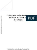 Green Polymer Chemistry Biobased Materials and Biocatalysis