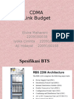 Link Budget CDMA