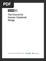 Human Centered Design PDF