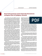 Basal Cell Carcinoma at The University Dermatoven-Erological Clinic of Ljubljana, Slovenia