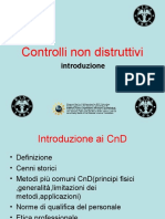 Controlli Non Distruttivi Introduzione