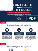 The Philippine Health Agenda