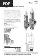 Especificaciones Valvula Well Mark