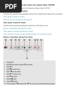 Manual Del Usuario de La Epson Stylus TX235W