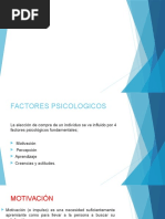 Factores Psicologicos