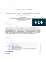 Siemens Smart Grid Innovation Contest Integrated Architecture and Programming Model For Distribution and Microgrid Automation