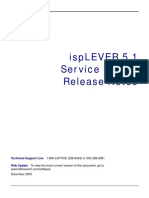 Isplever 5.1 Service Pack 1 Release Notes: Technical Support Line Web Update