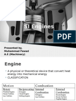 SI Engines & Its Maintenance