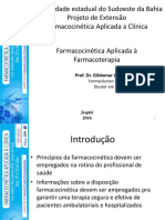 Farmacocinética Aplicada À Farmacoterapia