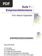 Empreendedorismo - Aula 1