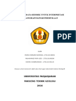 Analisis Data Seismik Untuk Interpretasi Stratigrafi Bawah Permukaan