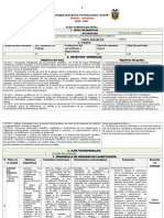 Plan Anual de Ciencias Naturales