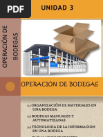 Operaciones de Bodegas