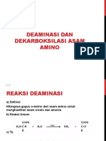 Reaksi Deaminasi Presentation